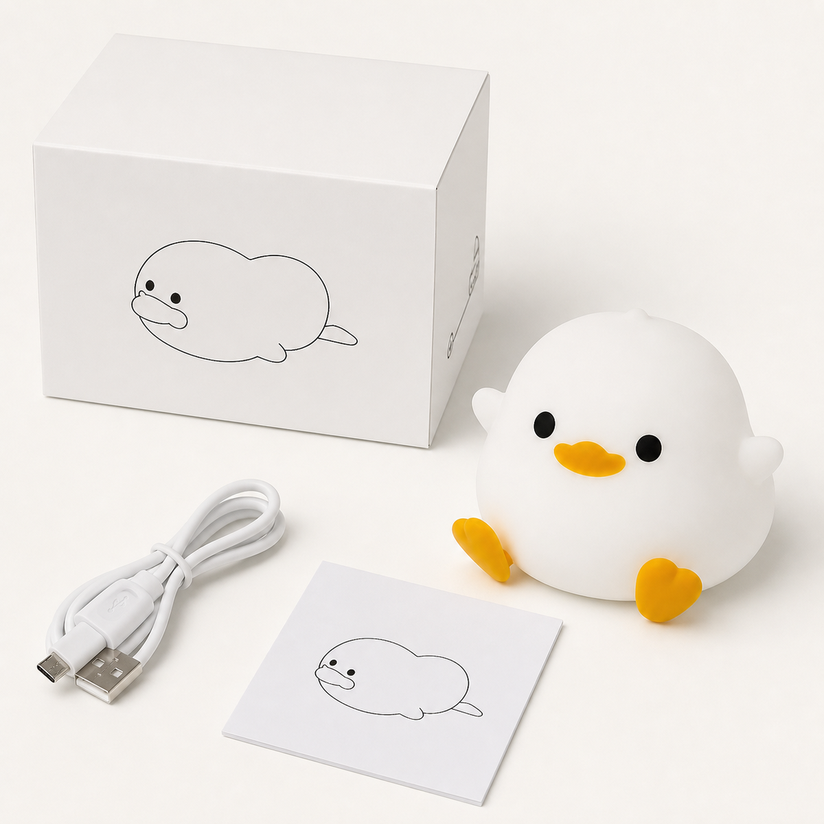 ObiPuddles – Chubby Duck Night Lamp
