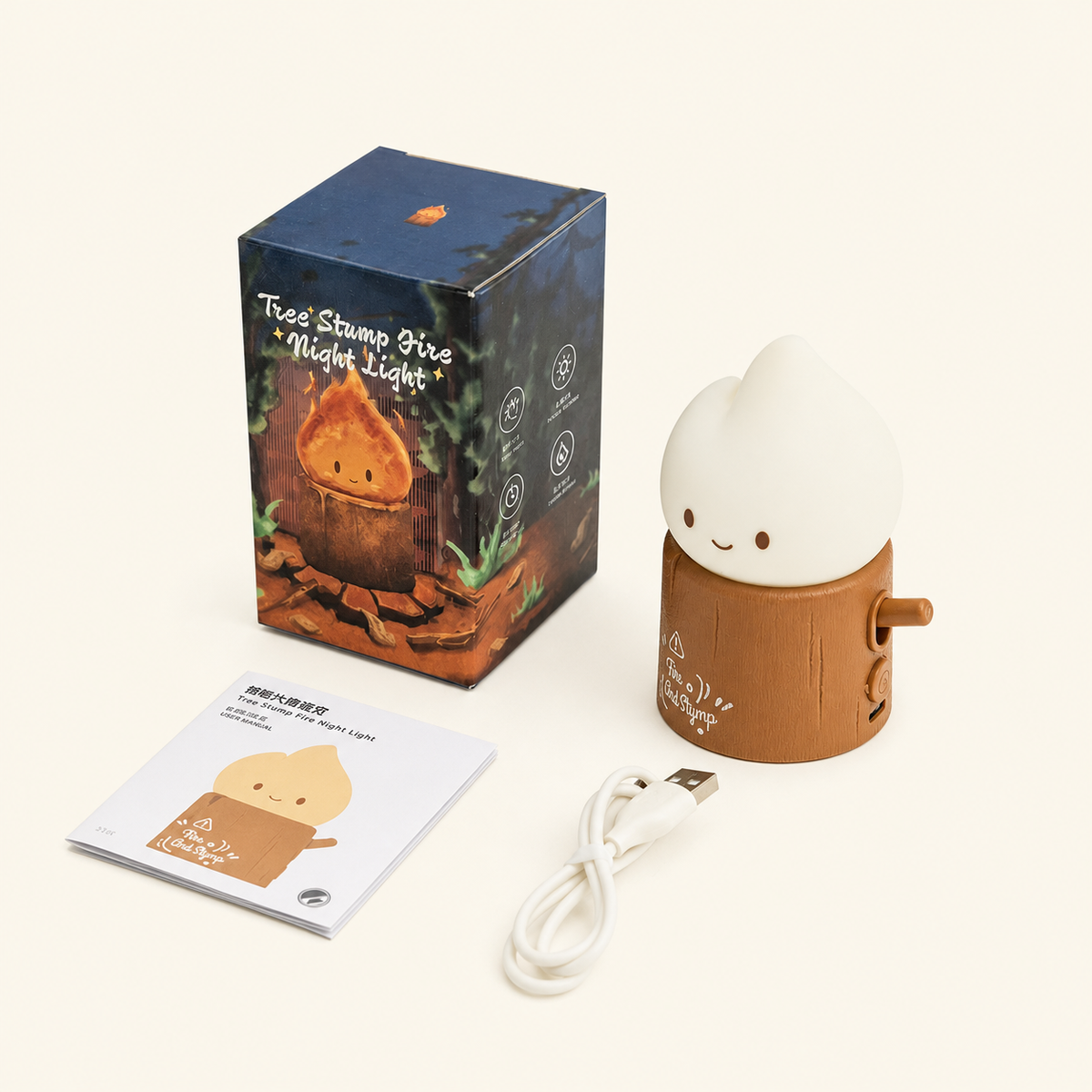 ObiSmores – Campfire Night Lamp