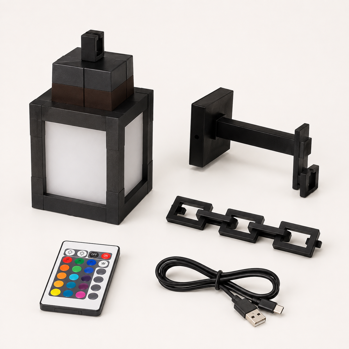 
Dungeon Torch – Pixel Style Portable Lamp