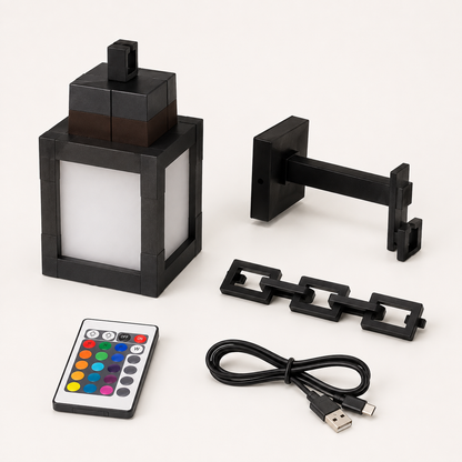 Dungeon Torch – Pixel Style Portable Lamp