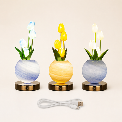 Tulip Bouquet – Rechargeable Tulip Lamp