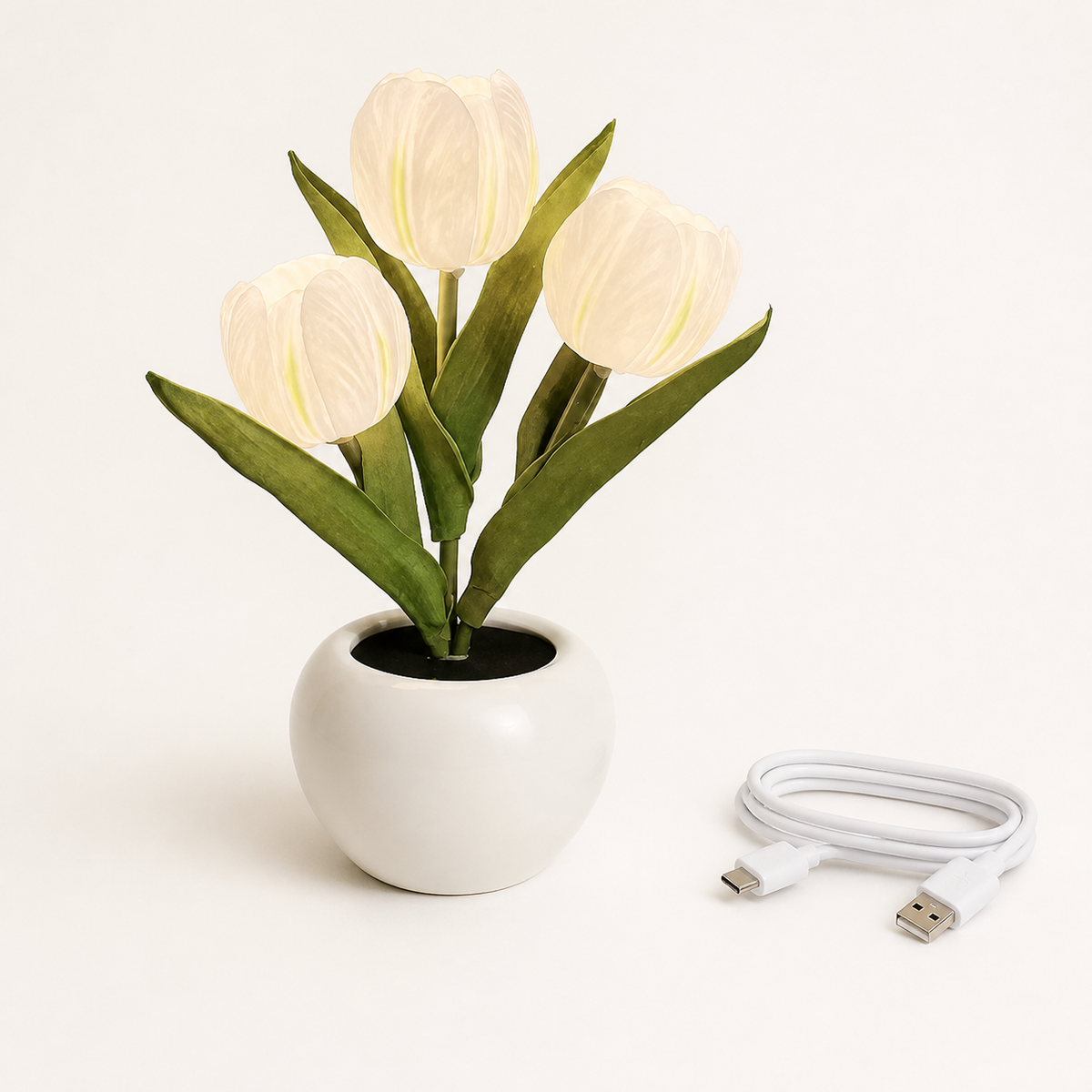Ceramic Tulips – Ceramic Tulip Lamp