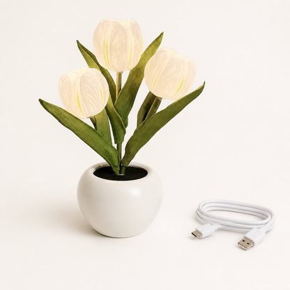 Ceramic Tulips – Ceramic Tulip Lamp
