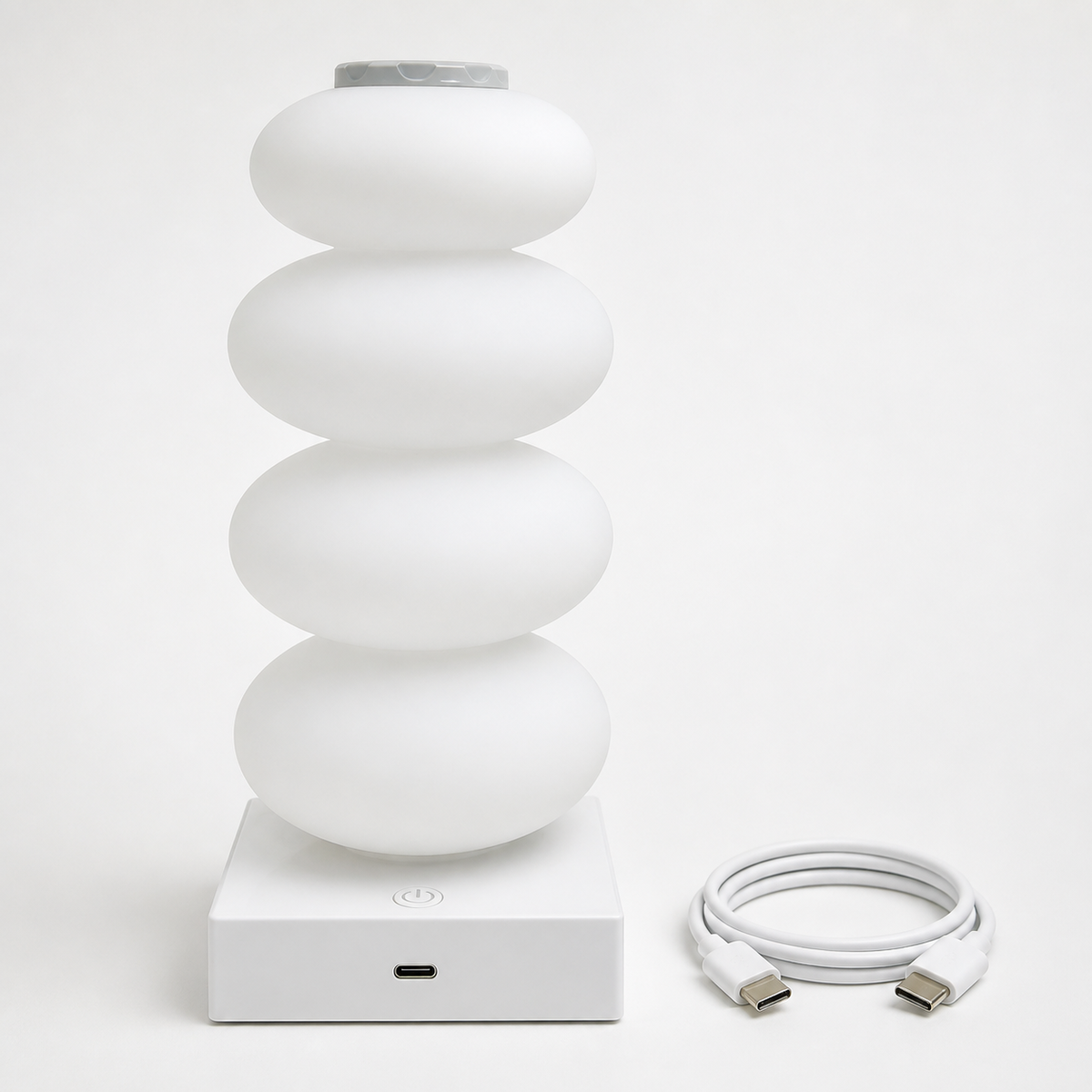 Pebble Totem – RGB Strip Table Lamp