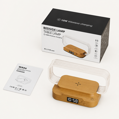 Wake Dock – Wireless Charging Clock Lamp
