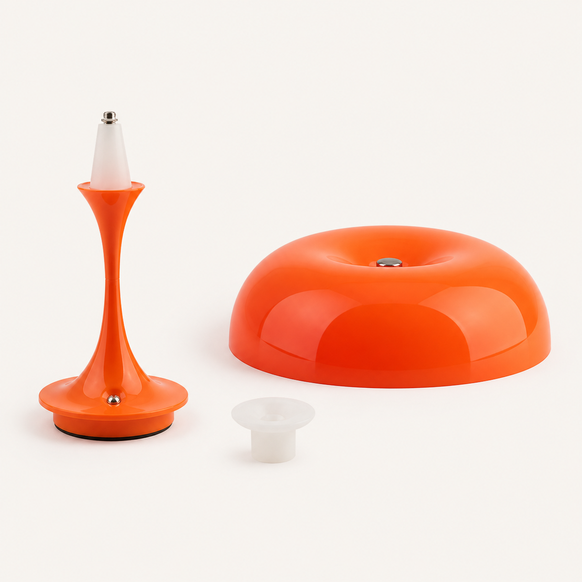 Tangerine Dream – Dimmable USB Mushroom Table Lamp