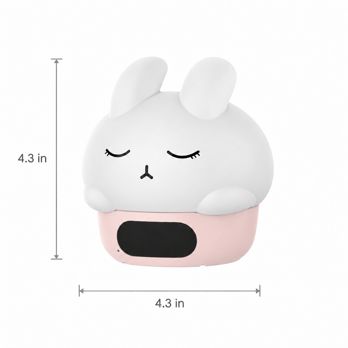 
ObiHoppy – Silicone Bunny Alarm Clock & Night Lamp
