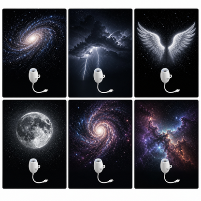 Galaxy Duo – Mini Two-in-One Galaxy Lamp