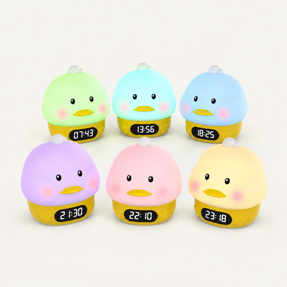 
ObiSnooze – Duck & Bunny Timer Lamp