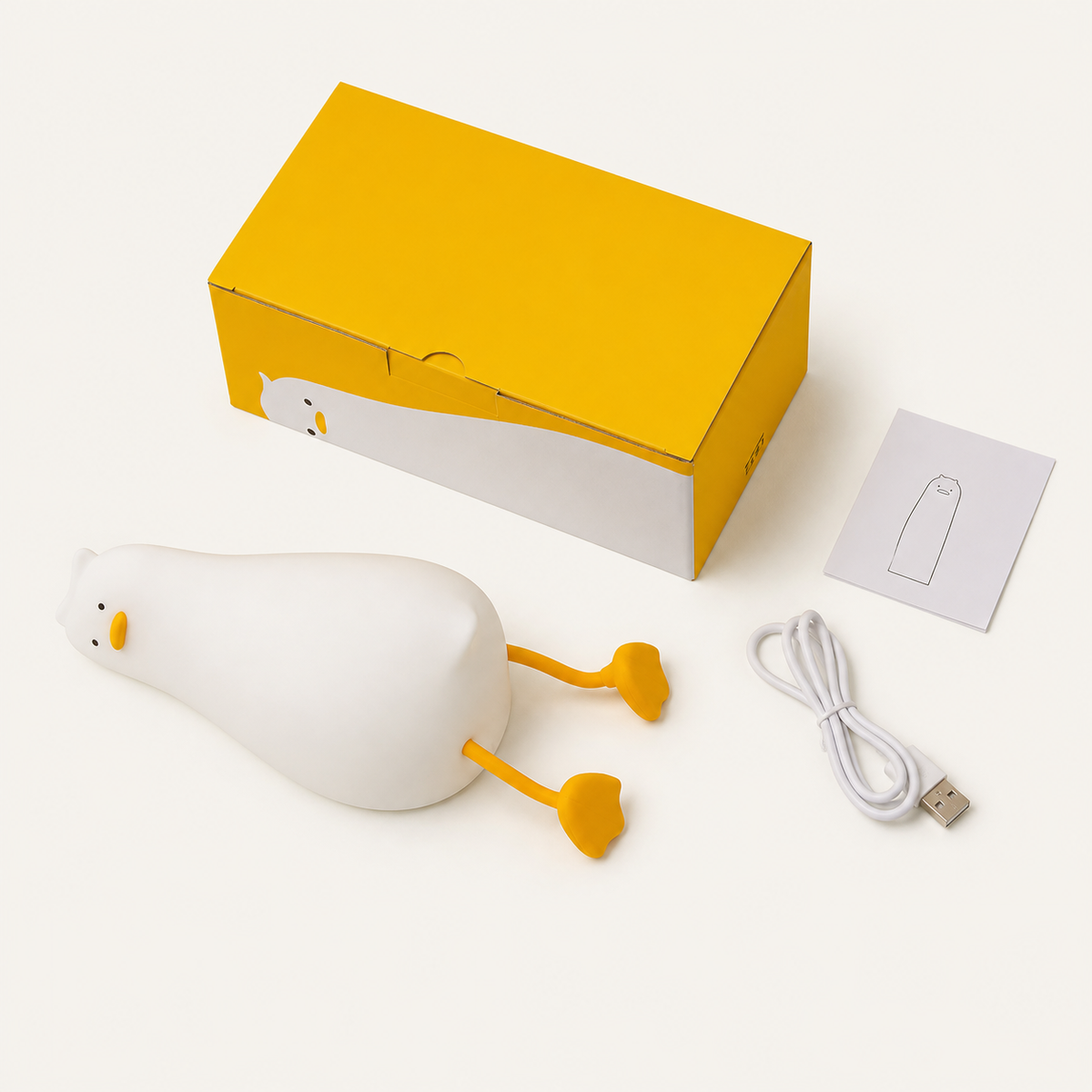 
ObiWaddle – Cartoon Duckling Night Lamp