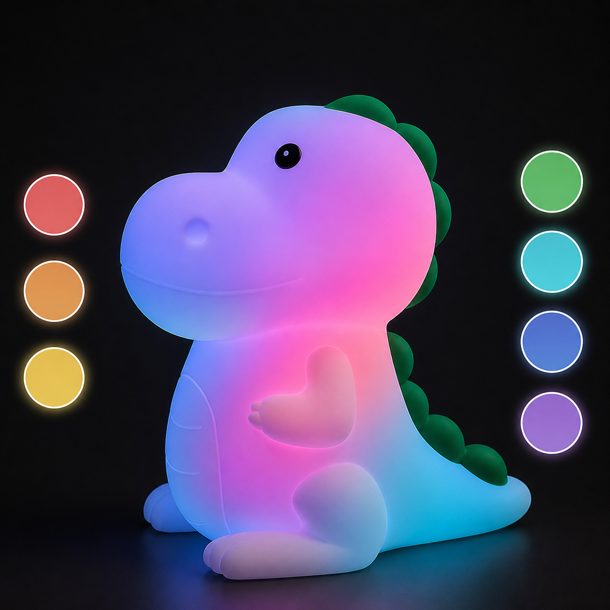 ObiRex – RGB Dinosaur Night Lamp