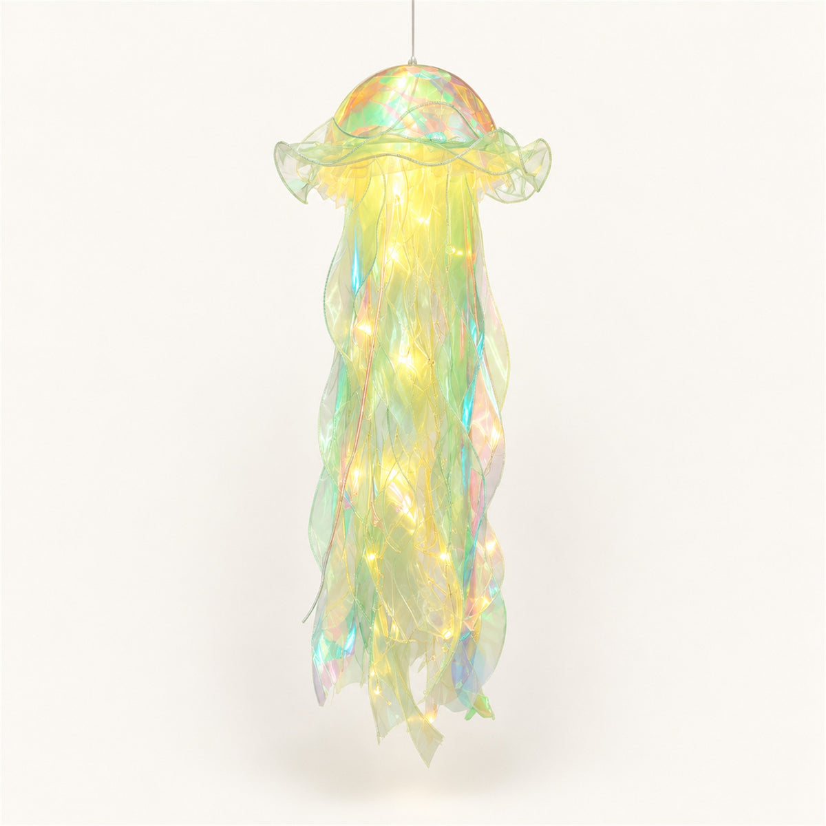 
Jelly Lantern – Hanging Jellyfish Lamp - Yellow Single variant