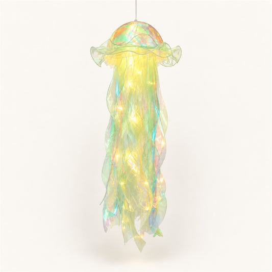 Jelly Lantern – Hanging Jellyfish Lamp - Yellow Single variant