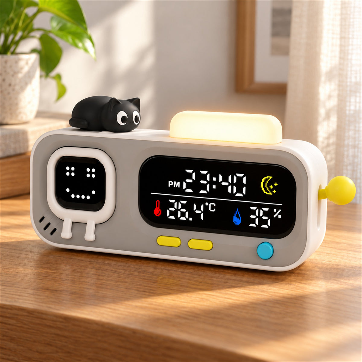 Reloj de escritorio inteligente MoodSync - daytime view