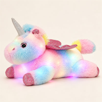 ObiSparkle – LED Light-Up Unicorn Plush Toy