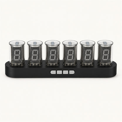 Nixie Clock – RGB Digital Tube-Style Desk Clock
