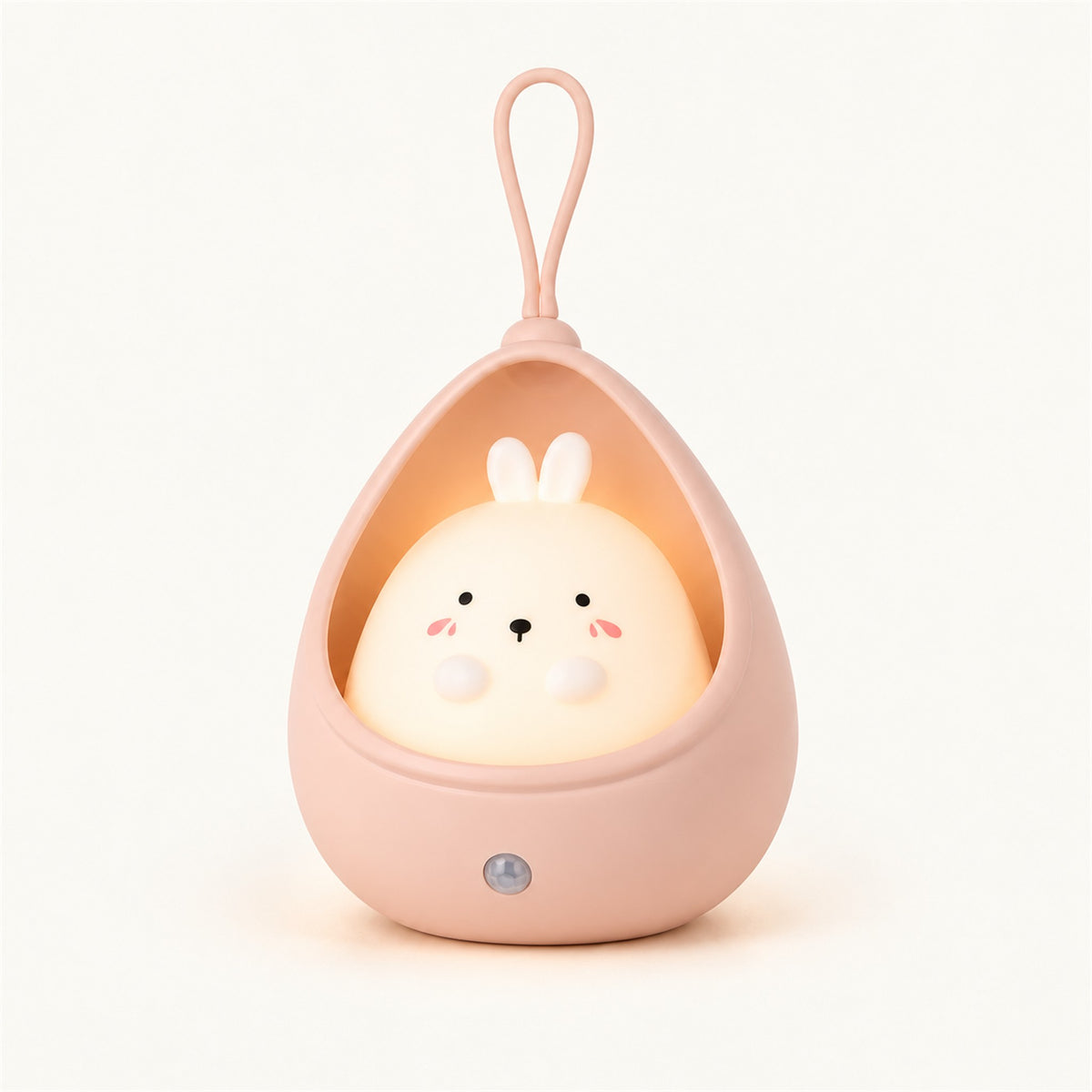 
ObiKitty – Cat and Rabbit Sensor Night Lamp - Rabbit Pink variant