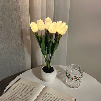Ceramic Tulips – Ceramic Tulip Lamp