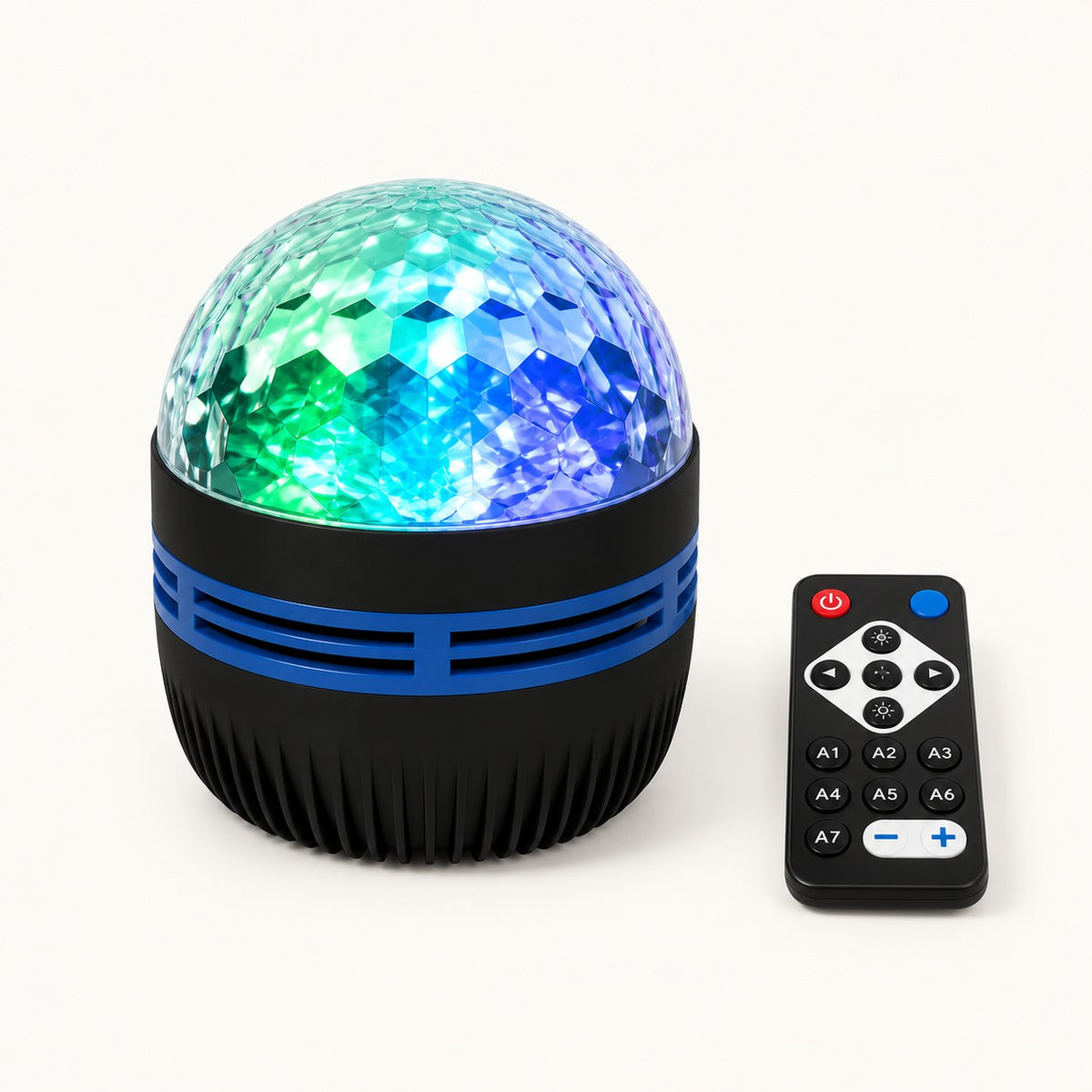 Northern Lights – RGB Star and Aurora Projector Lamp - AuroraOrbPlusRemote variant