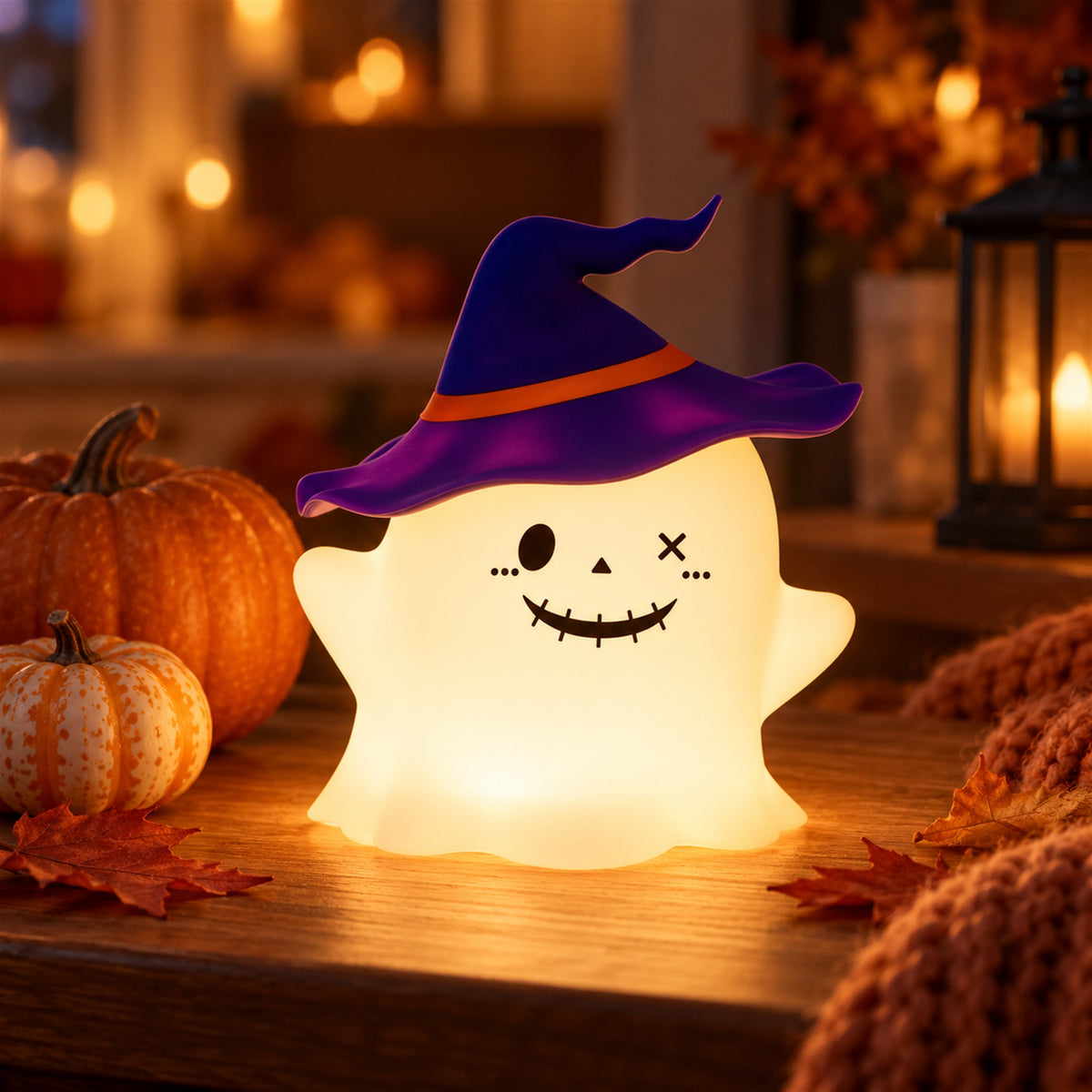 ObiWitchy – Witch Hat Ghost Lamp