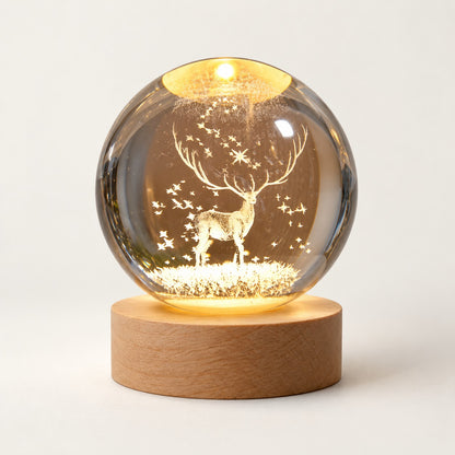 Solar System – Crystal Ball Space Lamp