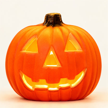 Pumpkin Patch – Carved Pumpkin Lamp