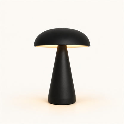 Golden Cap – Rechargeable Metal Mushroom Table Lamp