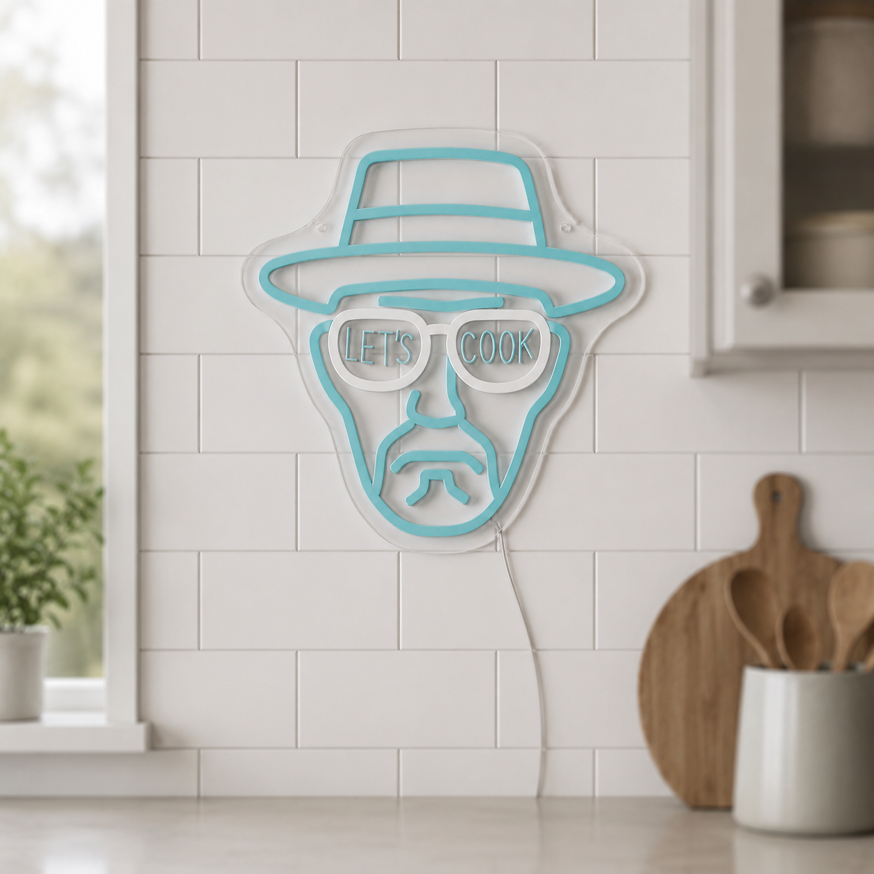 Enseigne murale LED NeonChef