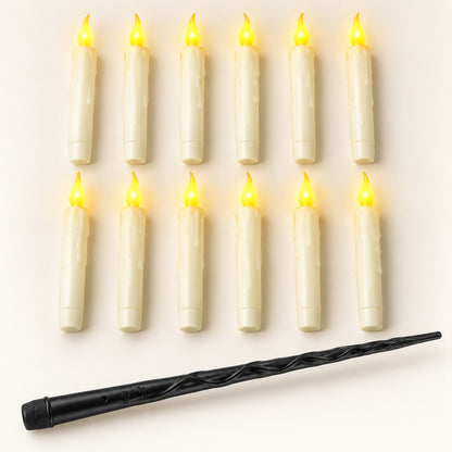 Floating Candles – Flameless LED Candles with Wand Remote