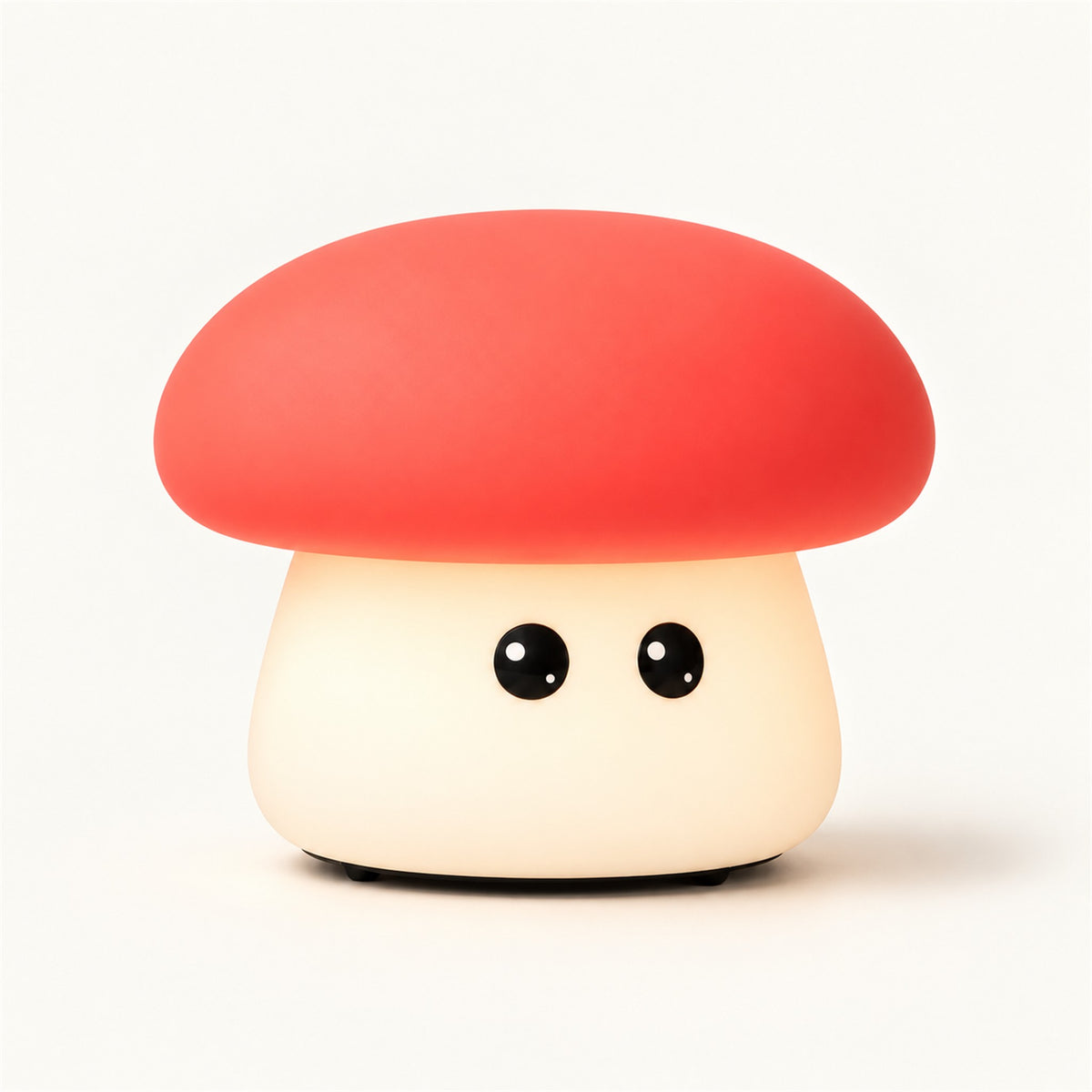 
ObiMossy – Soft Mushroom Night Lamp - Cherry Red variant