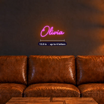 Name Neon – Custom LED Neon Name Lamp