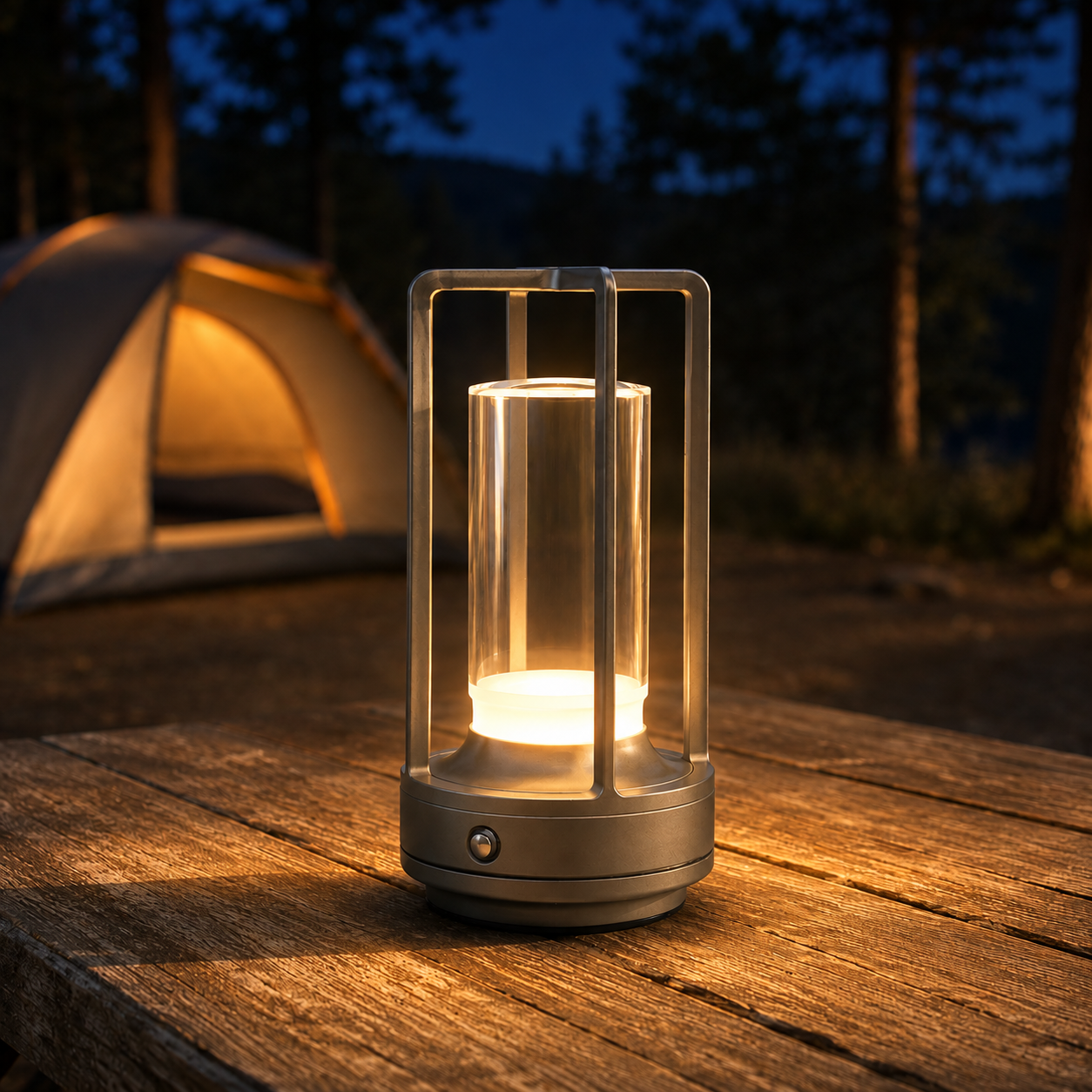 Lámpara farol portátil AuraGlow