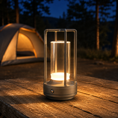 Lámpara farol portátil AuraGlow