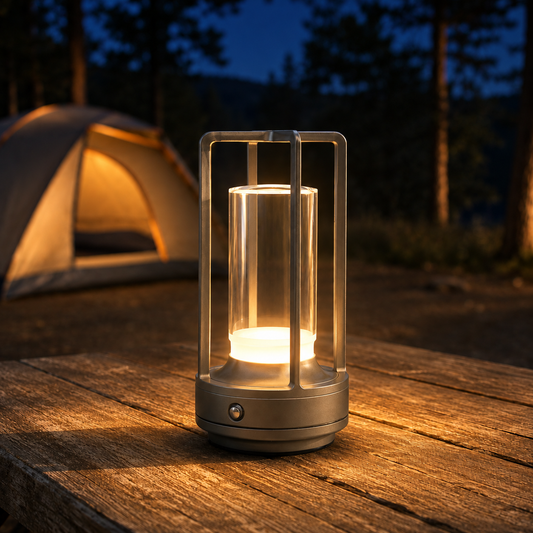 Lámpara farol portátil AuraGlow