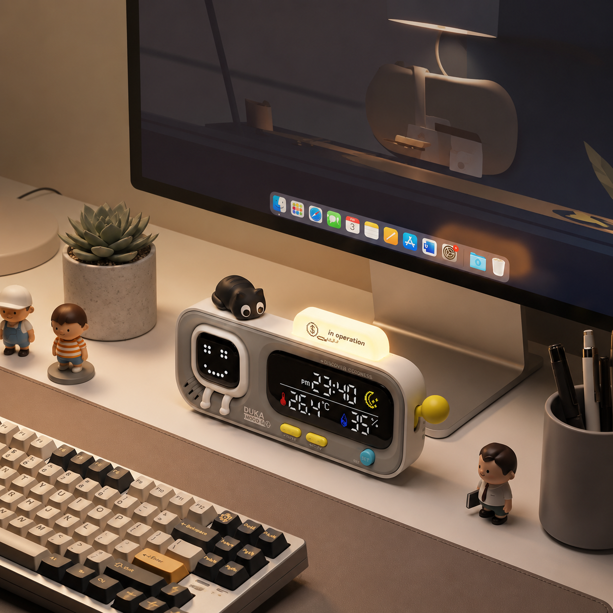 Reloj de escritorio inteligente MoodSync