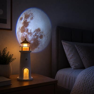 Lámpara Proyector de Luna LumaBeam