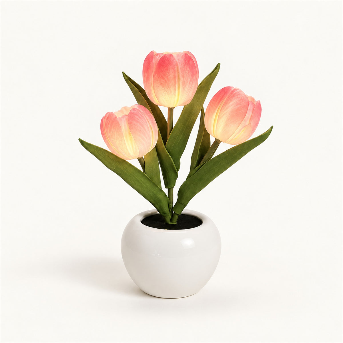 Ceramic Tulips – Ceramic Tulip Lamp - Blush Pink variant