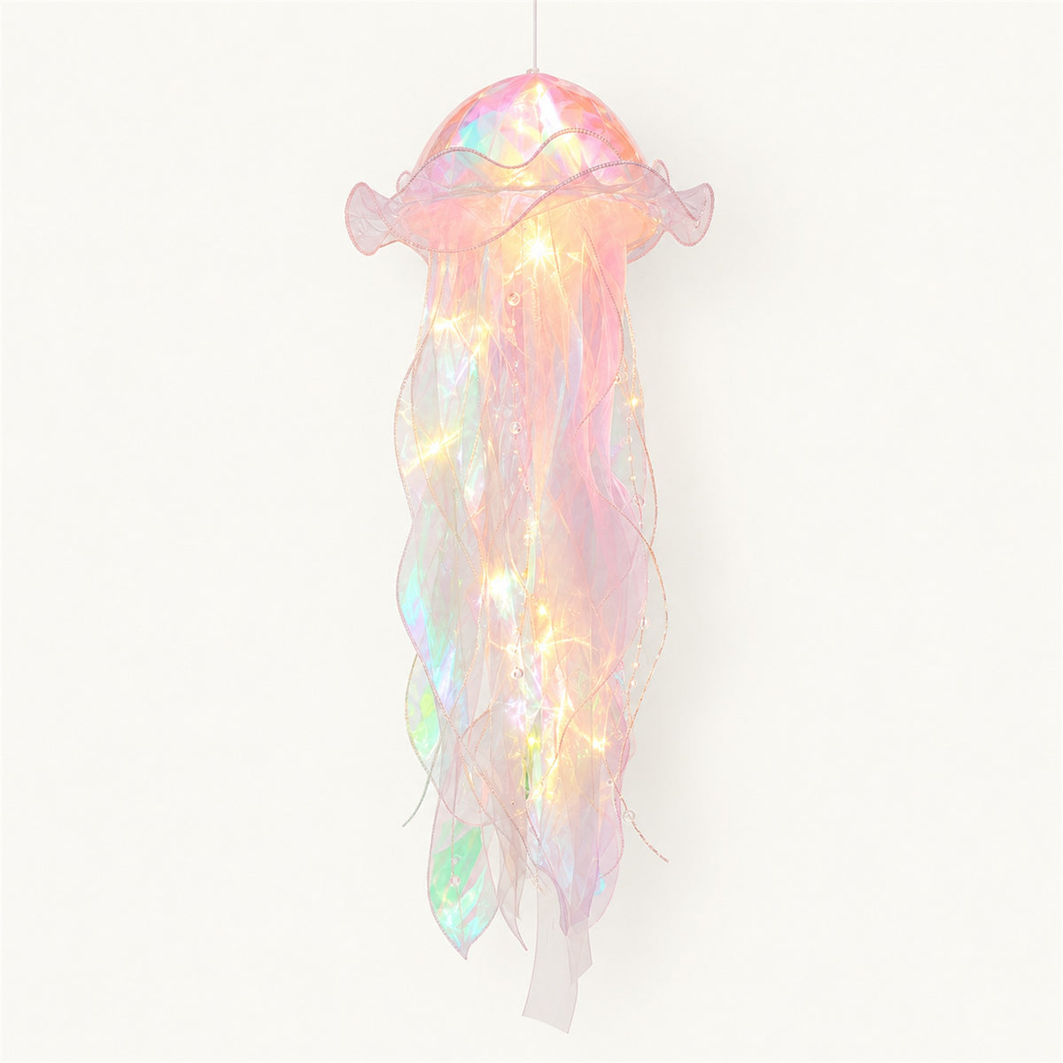 
Jelly Lantern – Hanging Jellyfish Lamp - Pink Single variant