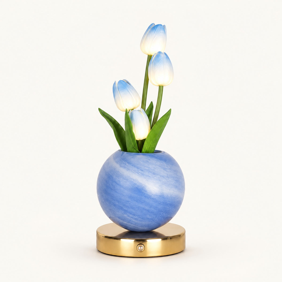 Tulip Bouquet – Rechargeable Tulip Lamp - Blue Tulips variant