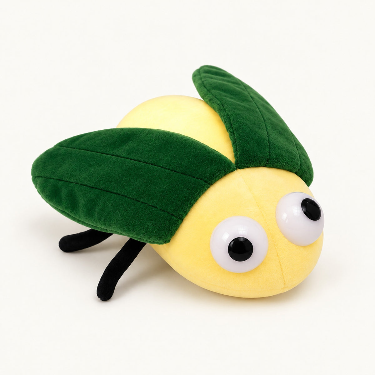 ObiBuzzy – Light-Up Insect Plush Pillow - Firefly variant