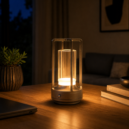 Lámpara farol portátil AuraGlow