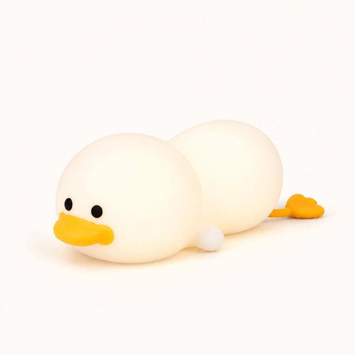 
ObiPuddles – Chubby Duck Night Lamp - Lying Duck, Color Changing variant
