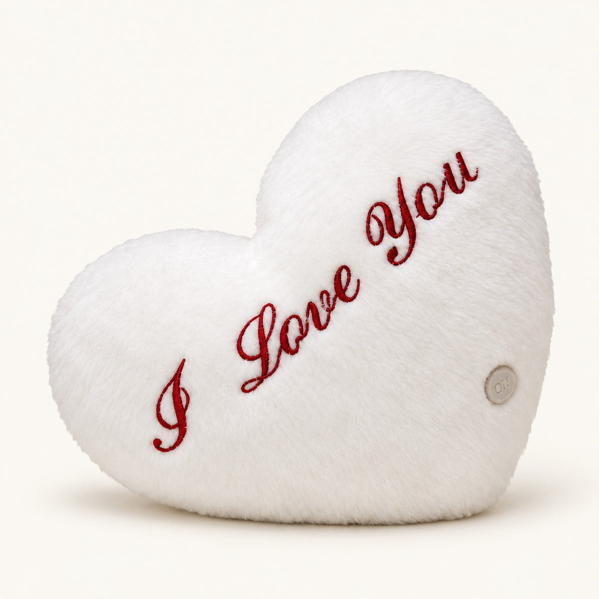 
ObiSweetheart – LED Light-Up Heart Pillow - Soft White variant