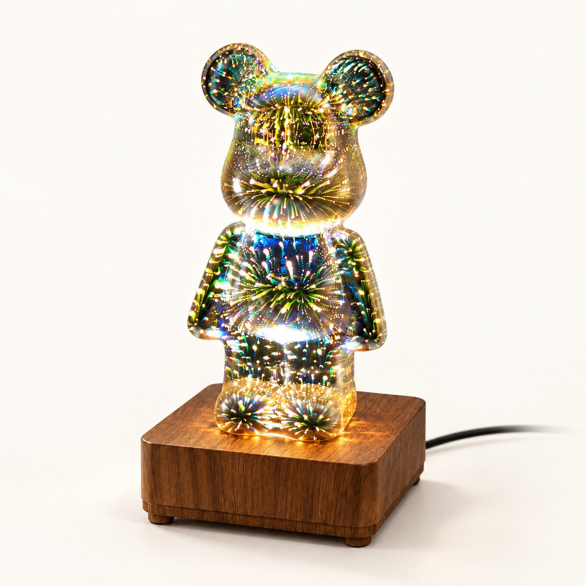 ObiSparkbear – Crystal Bear & Heart Lamp