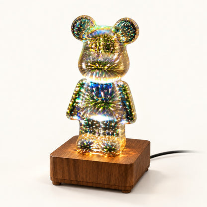 ObiSparkbear – Crystal Bear & Heart Lamp