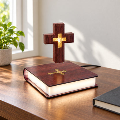 Floating Cross – Levitating Cross Lamp