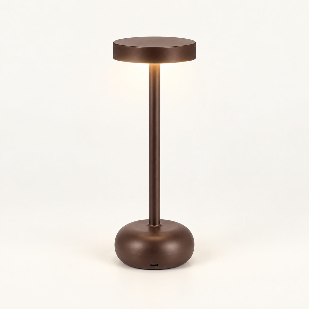 
Steel Bistro – Rechargeable Table Lamp - Walnut variant