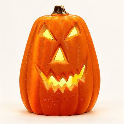 Pumpkin Patch – Carved Pumpkin Lamp