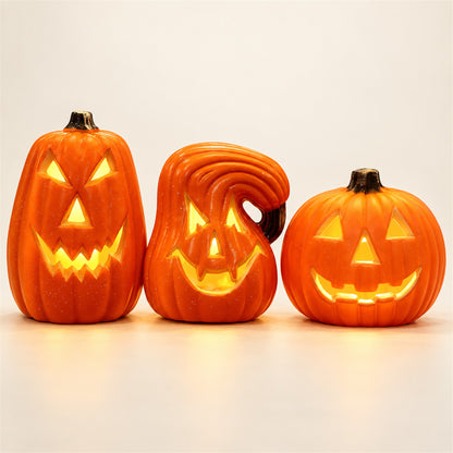 Pumpkin Patch – Carved Pumpkin Lamp