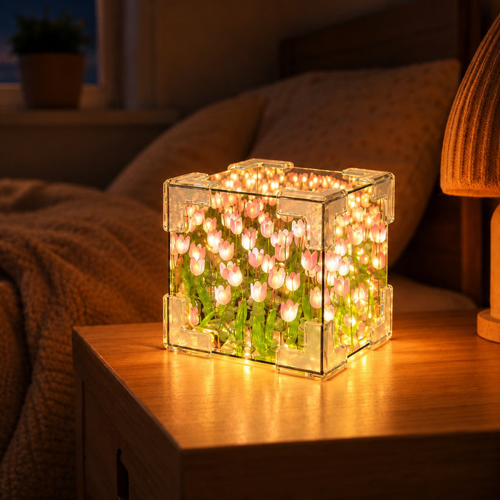 Tulip Mirror XL – DIY Tulip Mirror Cube Lamp Kit